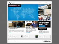 flightcase.com Webseite Vorschau
