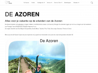 de-azoren.nl Webseite Vorschau