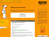 kultimo.de Webseite Vorschau