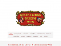 circus-clownmuseum.at Webseite Vorschau