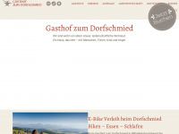 zumdorfschmied.at Webseite Vorschau
