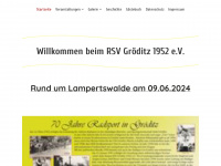 rsv-groeditz.de Webseite Vorschau