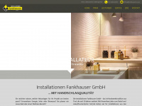 fankhauser.co.at Webseite Vorschau