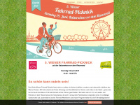 fahrradpicknick.at Webseite Vorschau
