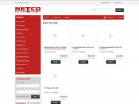 netco-shop.de Webseite Vorschau