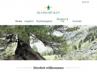 blankart.com Webseite Vorschau