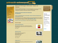 gebraucht-wohnwagen.com Webseite Vorschau