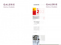 galerie-markus-doebele.de Webseite Vorschau