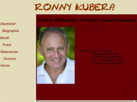 ronnykubera.at Webseite Vorschau