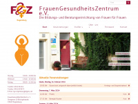 fgz-regensburg.de Webseite Vorschau