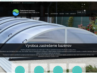 zastresenie-bazenov.sk Webseite Vorschau