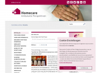 perspektive-homecare.de Webseite Vorschau