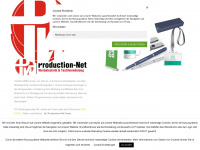production-net.net Webseite Vorschau