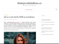 hokejovahalabrno.cz Webseite Vorschau