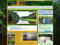 amazonasreisen.de Webseite Vorschau