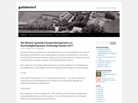 gutbliestorf.wordpress.com Webseite Vorschau