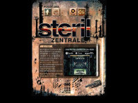 sterilmusic.com Webseite Vorschau