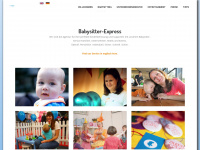 babysitter-express.de Webseite Vorschau