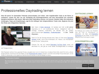 day-trading.de Webseite Vorschau