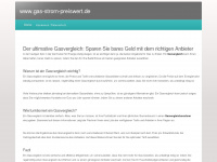 gas-strom-preiswert.de Webseite Vorschau