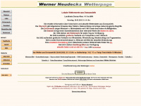 don-wetter.de Webseite Vorschau