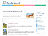 familienbande24.de Webseite Vorschau
