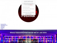 wienerkabarettfestival.at Webseite Vorschau