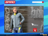 spiroactivewear.com Webseite Vorschau