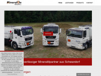 mineraloele-oberpfalz.de Webseite Vorschau