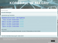 korbball.net Webseite Vorschau