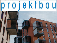 projektbau.at Webseite Vorschau
