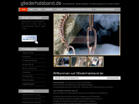 gliederhalsband.de Webseite Vorschau
