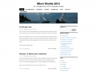 microworlds2012.wordpress.com Webseite Vorschau
