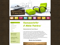 mobile-polsterei.de Webseite Vorschau