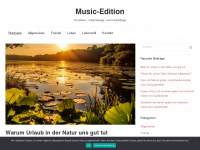 music-edition.de Webseite Vorschau