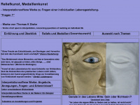 medaillen-reliefkunst.de Webseite Vorschau