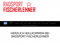 radsport-fischerlehner.at Webseite Vorschau