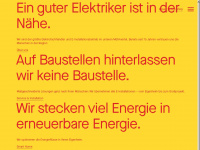 elektro-ebner.at Webseite Vorschau