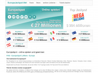 europajackpot.net Webseite Vorschau