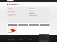 servicepoint.net Webseite Vorschau