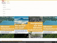 volksliedwerk.com Webseite Vorschau