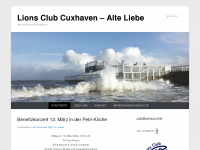 lions-cuxhaven-alte-liebe.de Webseite Vorschau