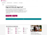 aktivitet.se Webseite Vorschau