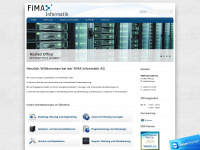 fima-informatik.li Webseite Vorschau