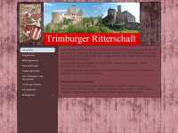 trimburger-ritterschaft.de Webseite Vorschau
