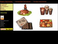 schokolade-pralinen-geschenke.ch Webseite Vorschau