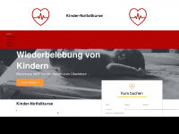kinder-notfallkurse.com Webseite Vorschau