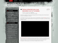 audiopalace.wordpress.com Webseite Vorschau