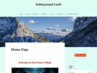 battleofearth.wordpress.com Webseite Vorschau