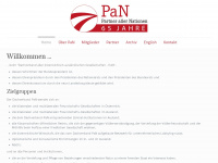 dachverband-pan.org Webseite Vorschau